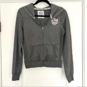 Victoria’s Secret PINK University of Pink Zip Up Hoodie, Size Small